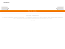 Tablet Screenshot of dexcar.com